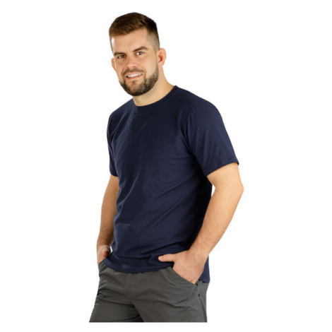 Pánské triko s krátkým rukávem Litex 5D244 | tmavě modrá