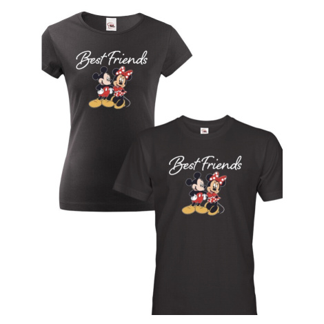 Párová trička Mickey a Minnie - skvělý dárek na Valentýna BezvaTriko