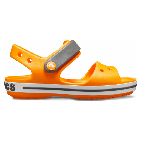 Crocs Crocband Sandal Kids Orange/Slate Grey J2