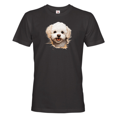 Pánské tričko Bišon- tričko pro milovníky psů BezvaTriko