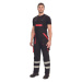 Cerva Max Winter Rflx Pánské zimní pracovní kalhoty s laclem 03020310 černá/červená