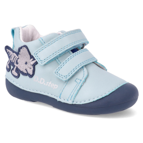 Dětské kotníkové boty D.D.step S015-372B modré