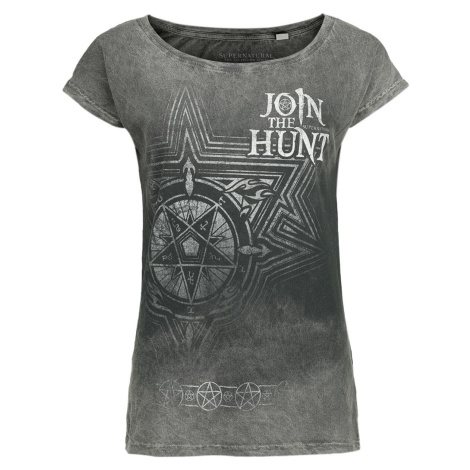 Supernatural Join The Hunt Dámské tričko šedá