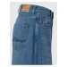 Modré dámské široké džíny Pepe Jeans