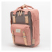 Doughnut Macaroon Backpack růžový / fialový