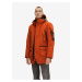 Oranžová pánská zimní bunda s kapucí Tom Tailor
