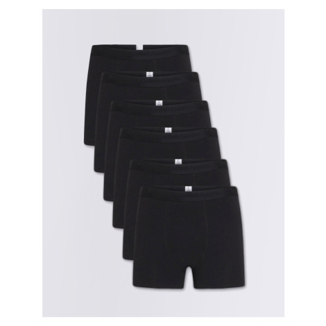 Knowledge Cotton 6-Pack Underwear 1300 Black Jet