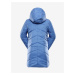Modrý holčičí zimní prošívaný kabát ALPINE PRO TABAELO