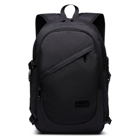 Konofactory Černý USB batoh do letadla se zámkem "Locker" - XL (100l)