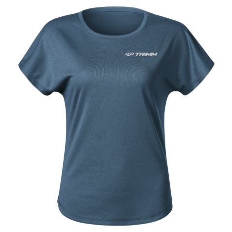 Dámské funkční tričko TRIMM Change lady blue melange