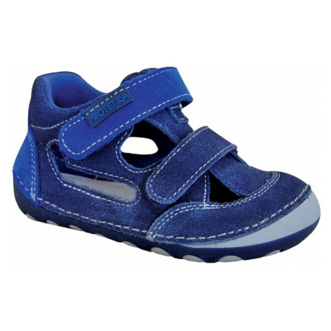 chlapecké boty sandály Barefoot FLIP MARINE, Protetika, modrá