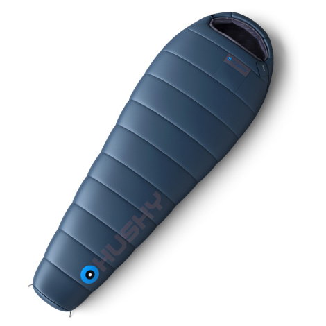 Husky Syntetický třísezónní prodloužený spacák Husky LONG blue