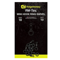 RidgeMonkey RM-Tec Mini Hook Ring Swivel 10ks