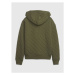 GAP QUILTED CREW Chlapecká mikina, khaki, velikost