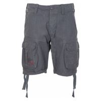 Surplus Kalhoty krátké Airborne Vintage Shorts antracitové
