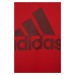 Dětská mikina adidas Performance HE9286 červená barva, s potiskem