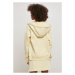 Ladies Organic Terry Zip Hoody - softyellow