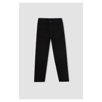 DEFACTO Boy Straight Fit Straight Leg Pocket Black Jeans