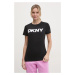 Tričko Dkny černá barva, DP5T9923