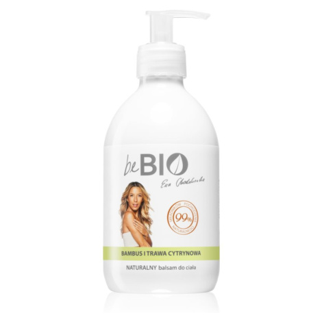 beBIO Bamboo & Lemongrass hydratační tělové mléko 400 ml