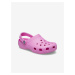 Růžové pantofle Crocs Classic