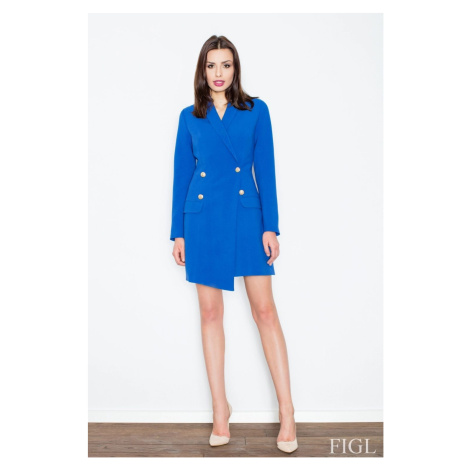 FIGL Dámský kabát M447 blue