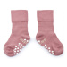 KipKep dětské ponožky Stay-on-Socks ANTISLIP 12-18m 1pár Dusty Clay