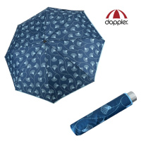 Doppler dámský deštník Mini Light Classic blue ginko 722165F20