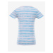 Dámské bavlněné triko ALPINE PRO WATERA modrá