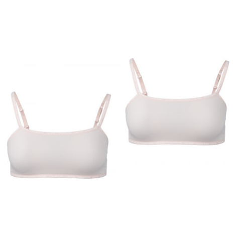 Calvin Klein UNLINED BRALETTE 2PK Dámská podprsenka, bílá, velikost