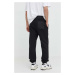 Tepláky Karl Lagerfeld Jeans černá barva, hladké