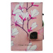 Tru Virtu Click & Slide - 3D Cherry Blossom/Silver