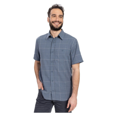 Bushman Pánská lněná košile Jason, šedá