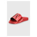 Pantofle Armani Exchange dámské, červená barva