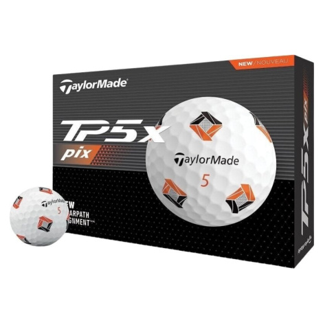 TaylorMade TP5x Pix 3.0 Golf Balls White