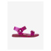 Tmavě růžové dámské sandály Melissa