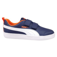 Puma Courtflex V2 V PS Tmavě modrá