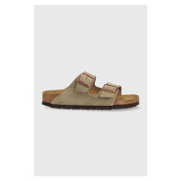 Semišové pantofle Birkenstock Arizona 951303-Taupe