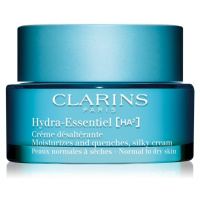 Clarins Hydra-Essentiel [HA²] Silky Cream hydratační a zpevňující denní krém s kyselinou hyaluro