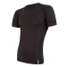 Sensor Coolmax tech pánské tričko krátký rukáv Černá
