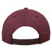 Unstructured 5-Panel Snapback - maroon