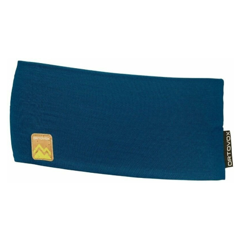 Ortovox 140 Cool Headband Petrol Blue Lyžařská čelenka