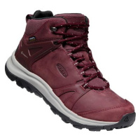 Keen Terradora Ii Leather Mid Wp Women wine/black EU 40,5