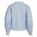 Vila Faye Shirt L/S - Skyway Modrá