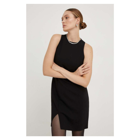 Šaty Answear Lab X limited collection NO SHAME černá barva, mini