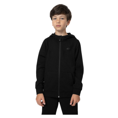 4F JUNIOR-SWEATSHIRT M219-20S-DEEP BLACK Černá