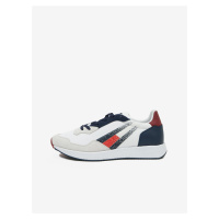 Tommy Hilfiger Modro-bílé pánské tenisky Tommy Jeans - Pánské