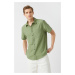 Koton Summer Shirt Short Sleeve Slim Fit