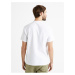 Bílé pánské polo tričko Celio Desohel