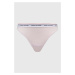 Tanga Tommy Hilfiger 3-pack růžová barva, UW0UW04894